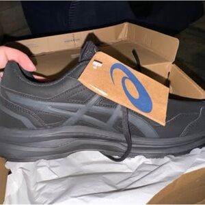 ASICS Men's Black Athletic Shoes